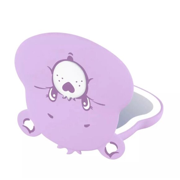 Brand New Care Bears Beary Cute Compact LED Mirror Share Bear Purple - Picture 9 of 9